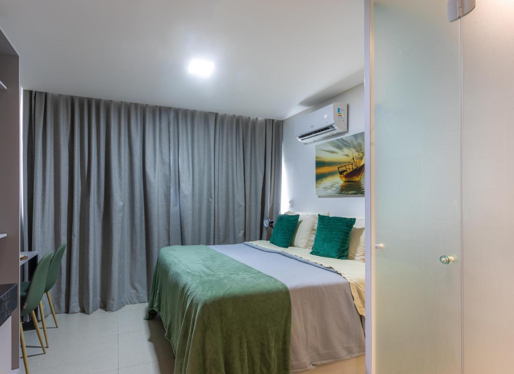 Apartamento Flat Novissimo Get One, A 2 Passos Da Praia Do Bessa, João Pessoa